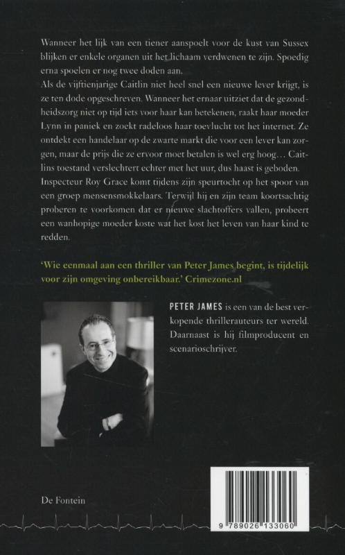 Achterkant van Ten dode opgeschreven