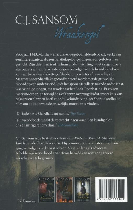 Achterkant van Wraakengel