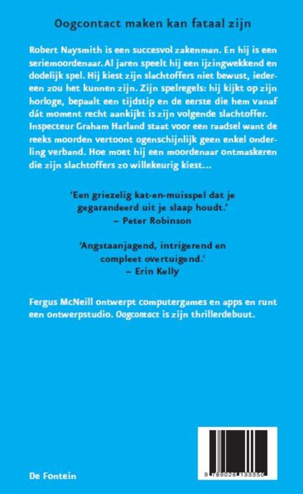 Achterkant van Oogcontact