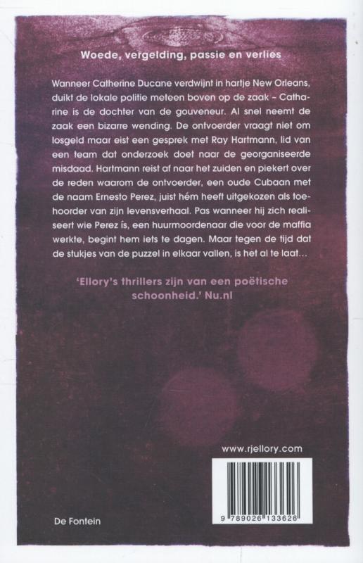 Achterkant van Een volmaakte vendetta