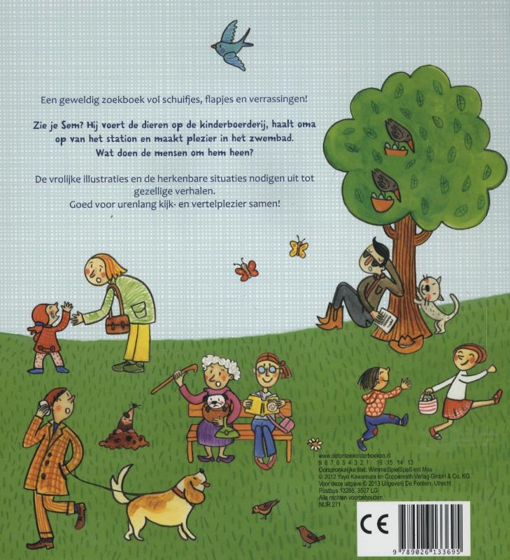 Achterkant van Veel plezier met Sem