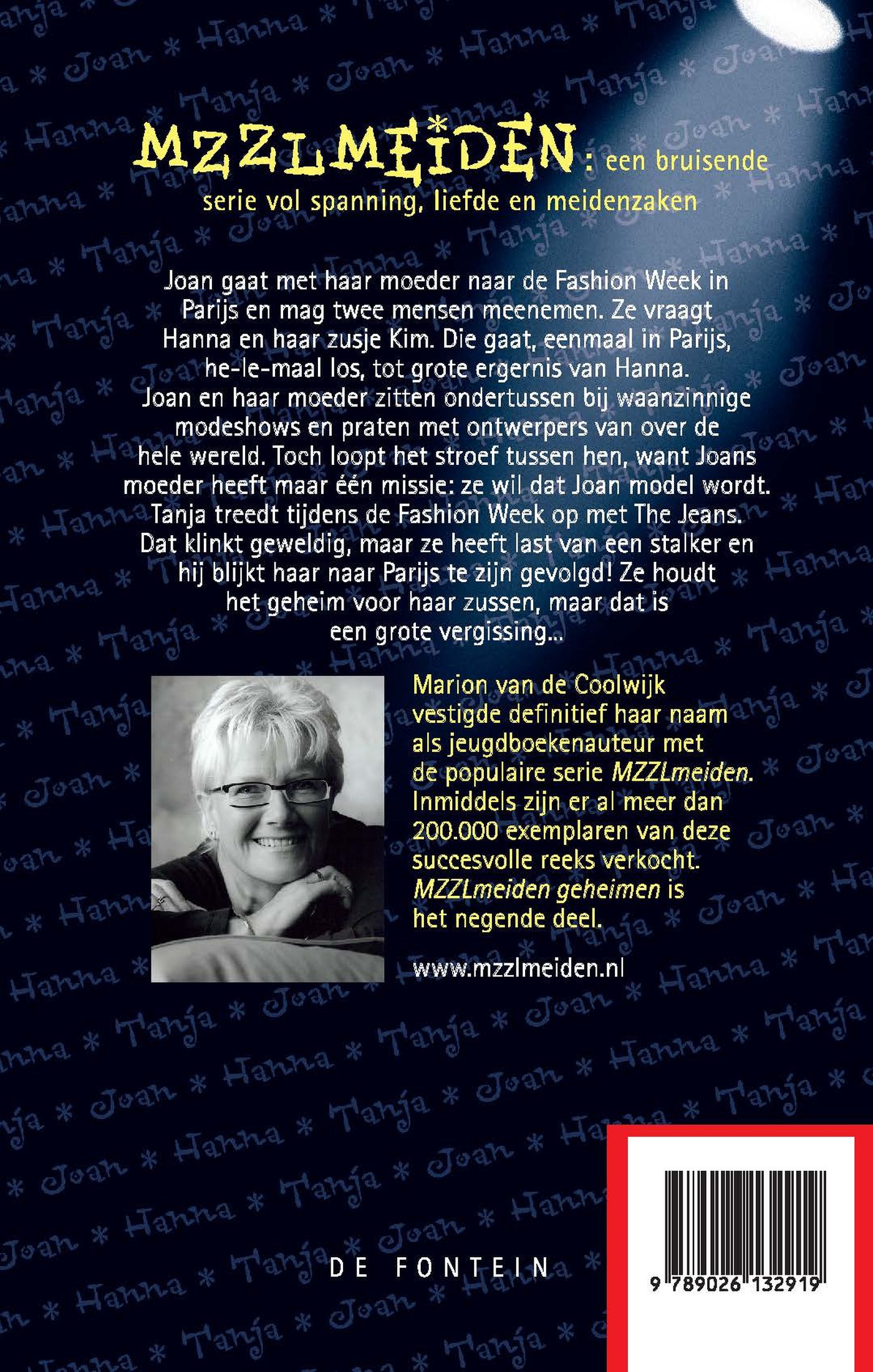 Achterkant van MZZLmeiden geheimen