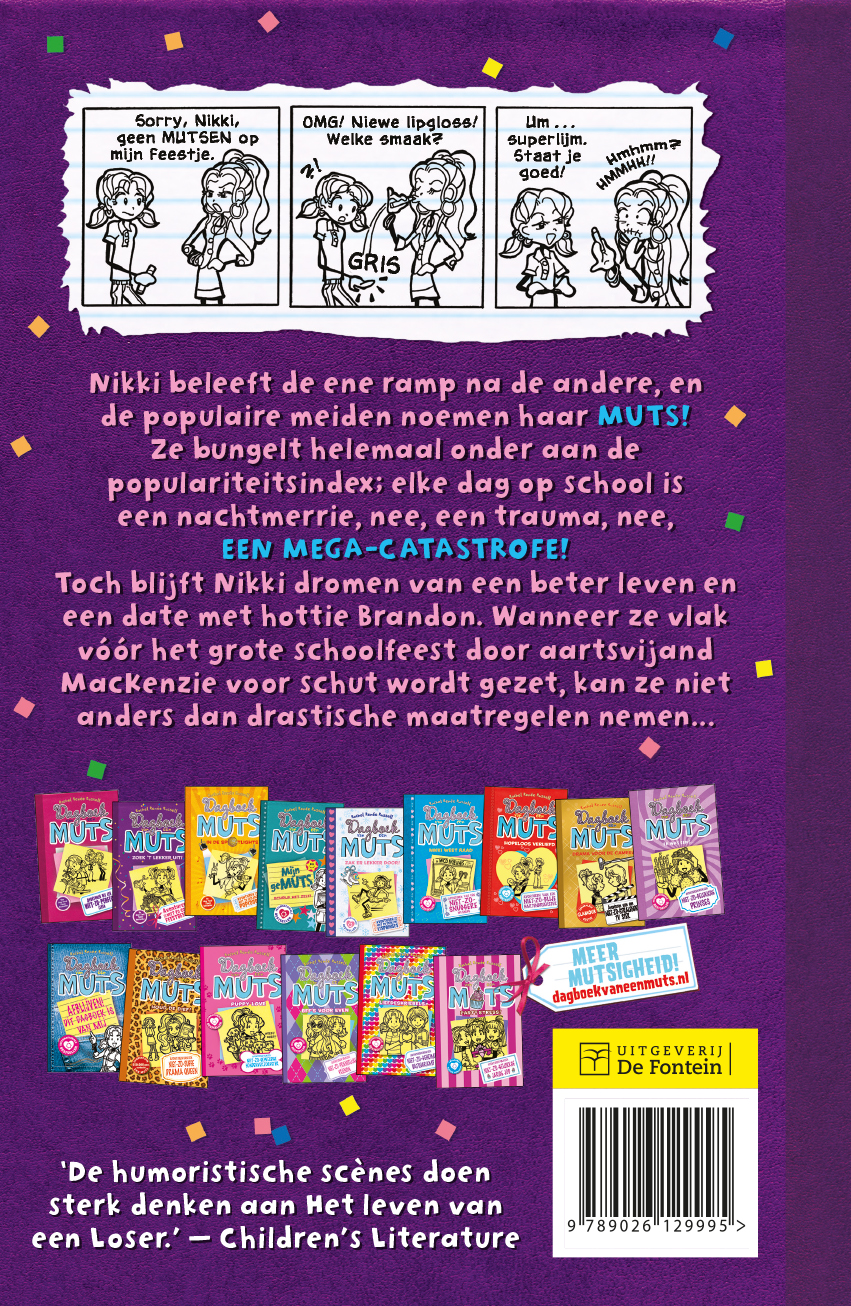 Achterkant van Zoek 't lekker uit!