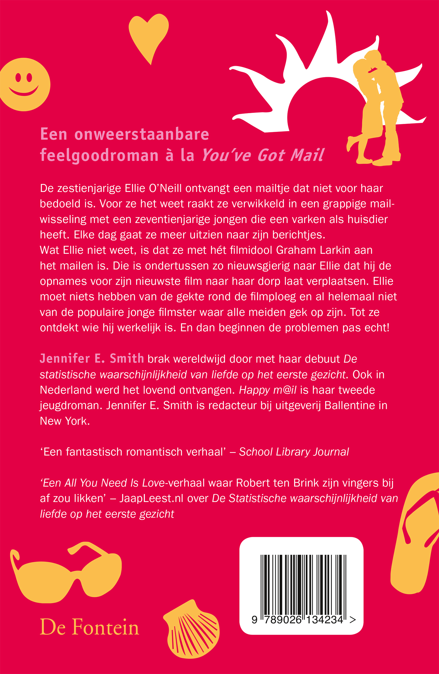 Achterkant van Happy mail