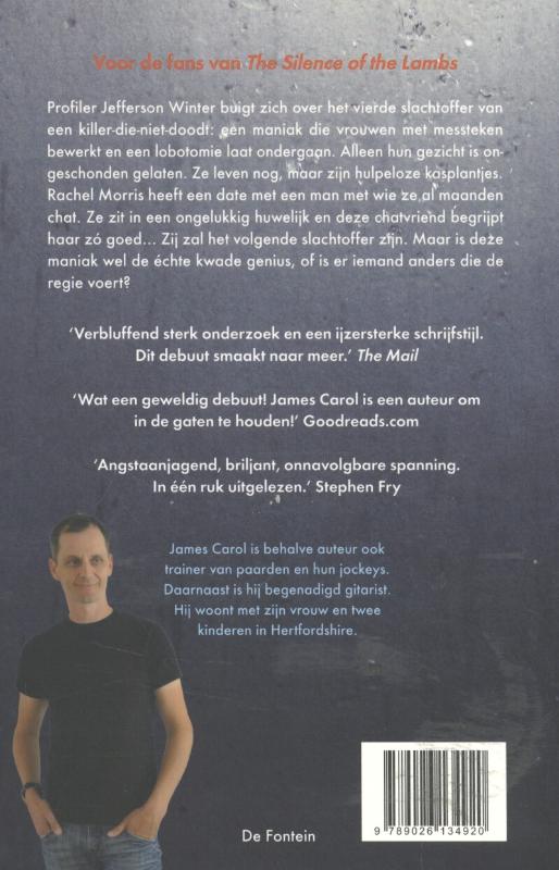 Achterkant van De poppenspeler