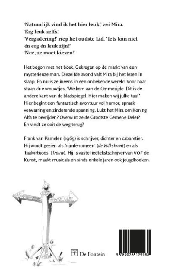 Achterkant van De zin van de Ommezijde