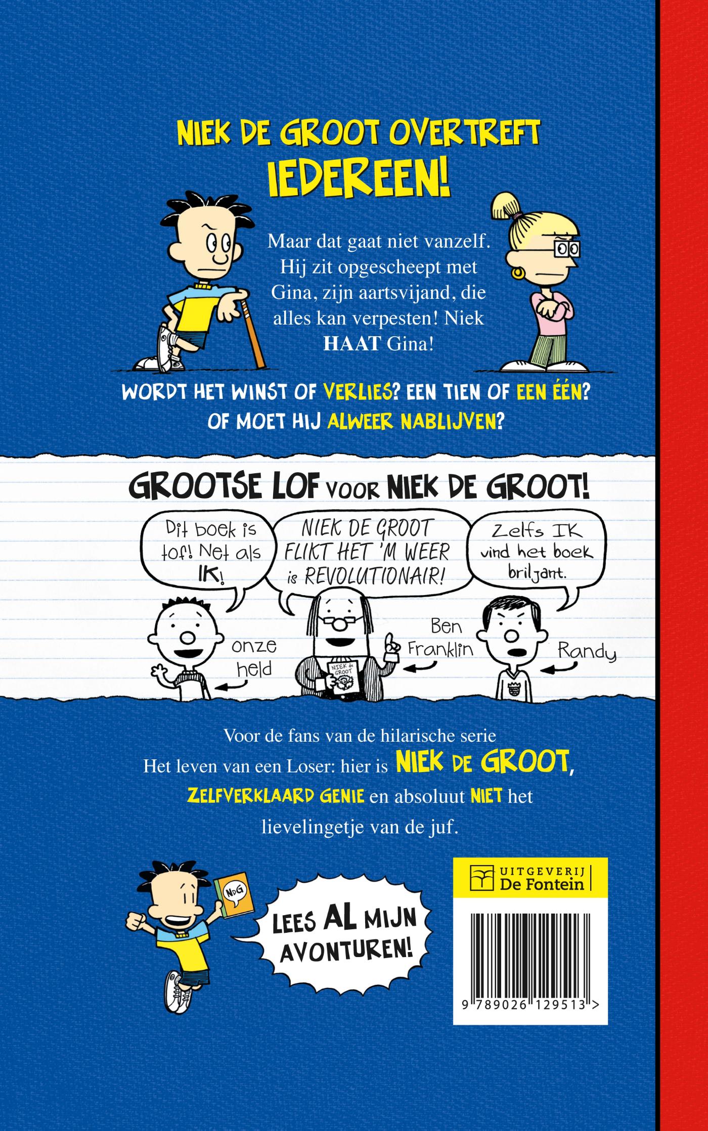 Achterkant van Niek de Groot flikt het 'm weer