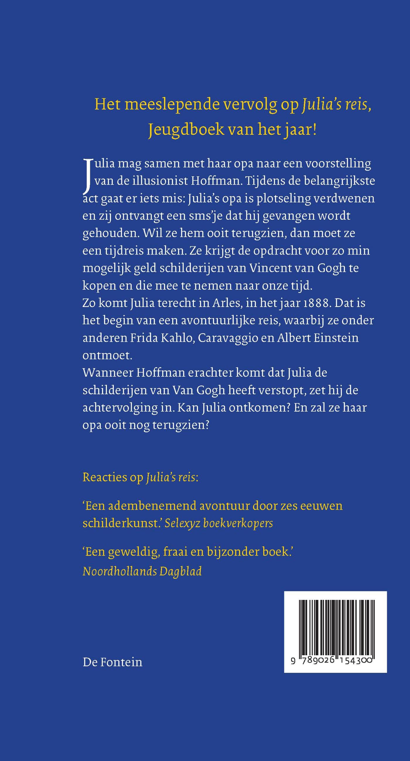 Achterkant van Julia's verdwijning