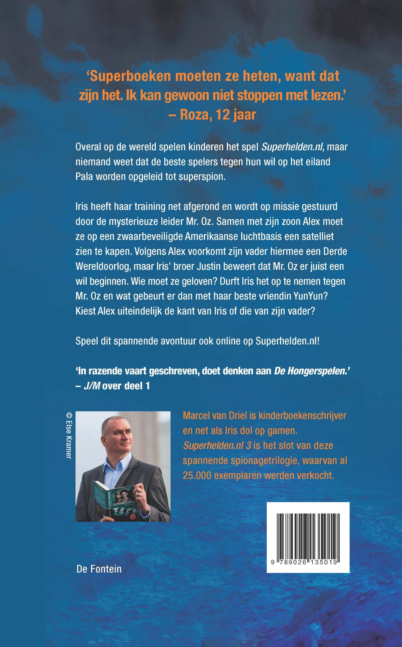 Achterkant van Superhelden.nl