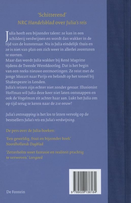 Achterkant van Julia's ontsnapping