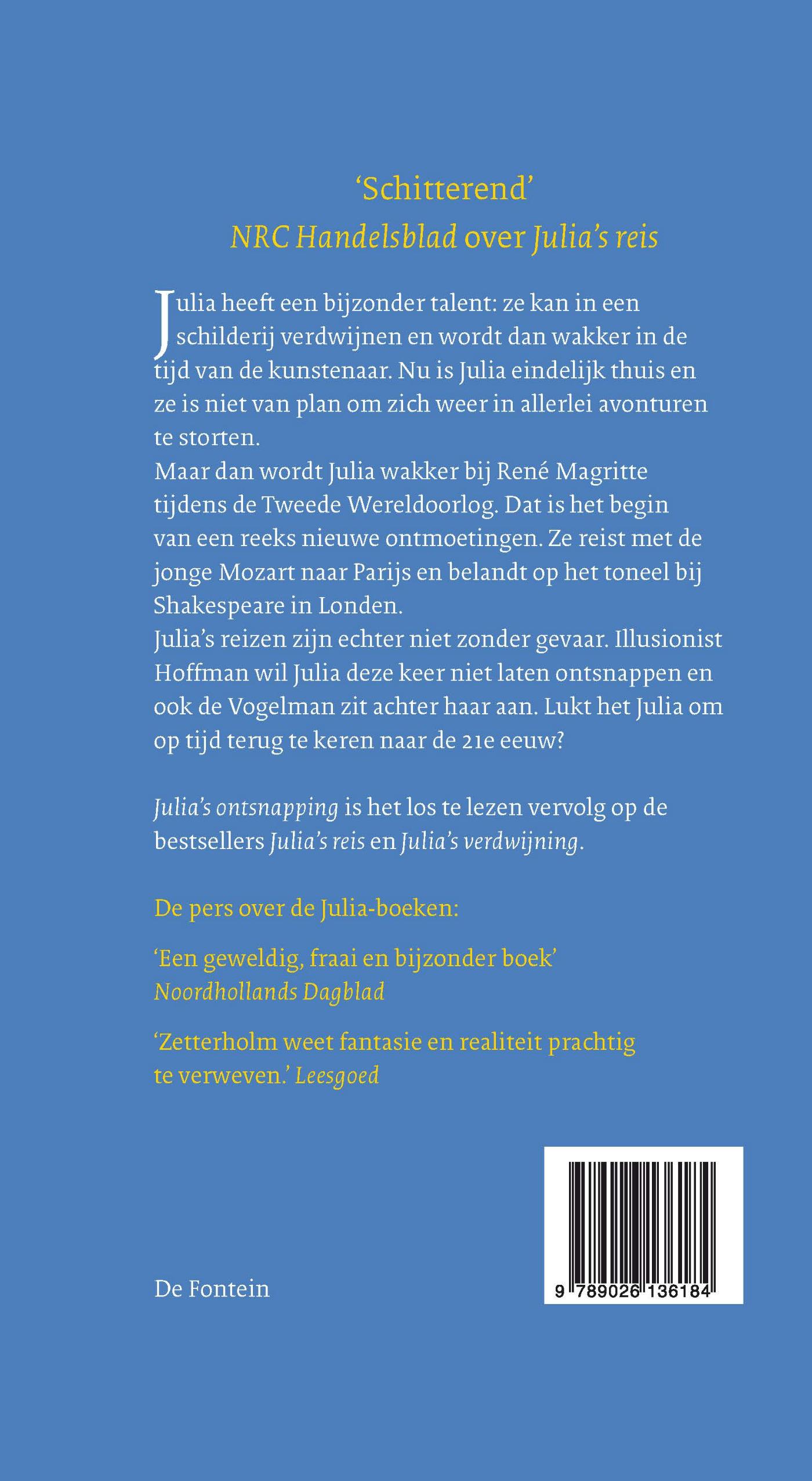 Achterkant van Julia's ontsnapping