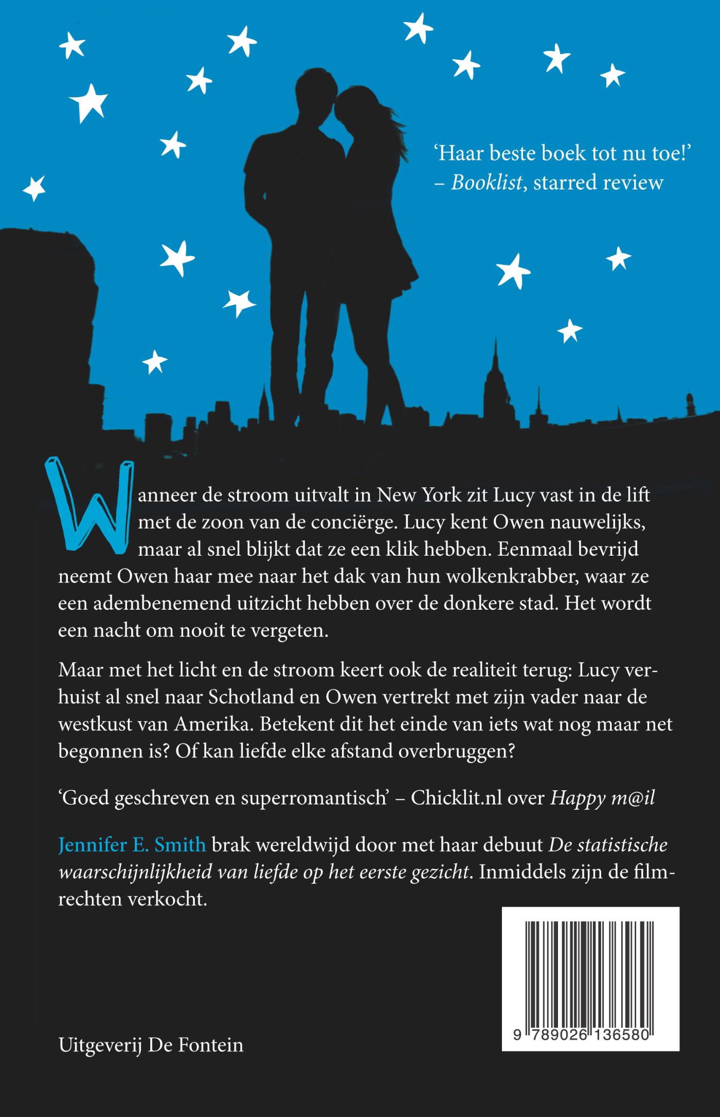 Achterkant van Duizend kilometer tussen jou en mij