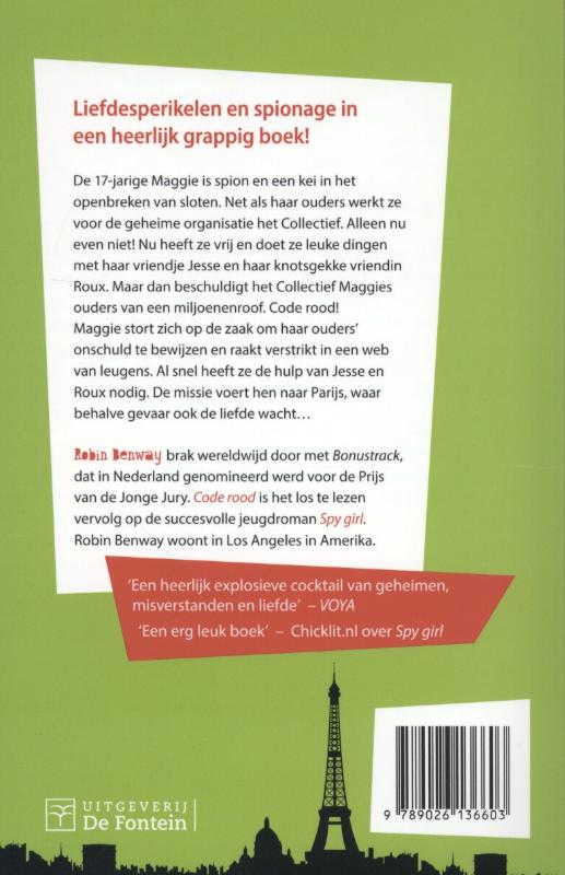 Achterkant van Code rood