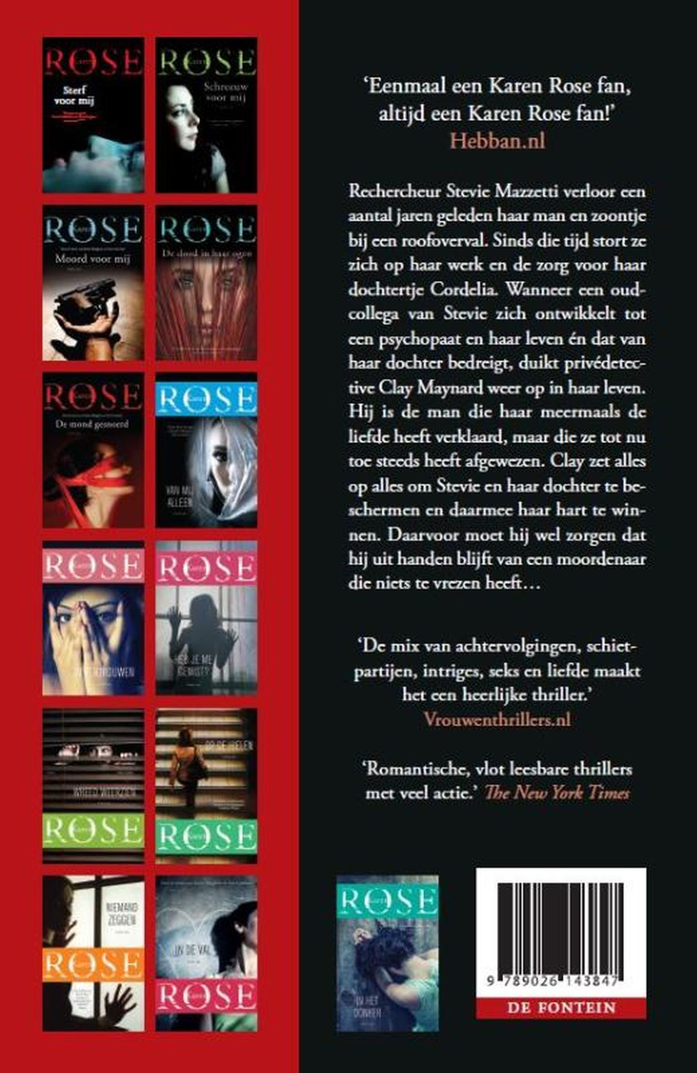 Achterkant van Over de schreef