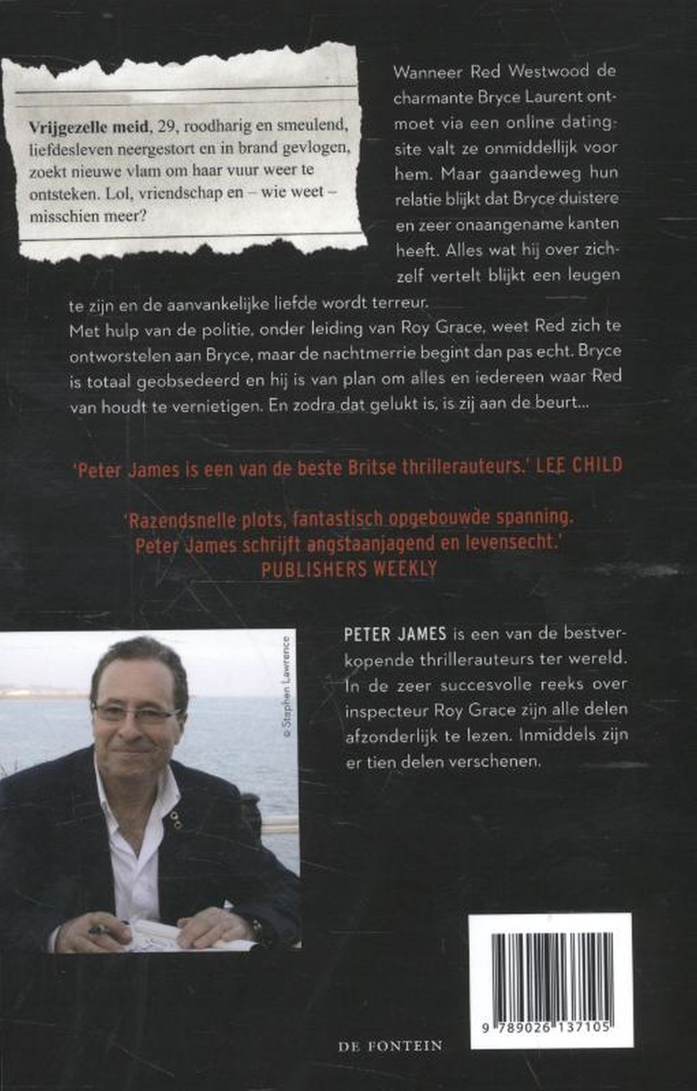 Achterkant van Als de dood