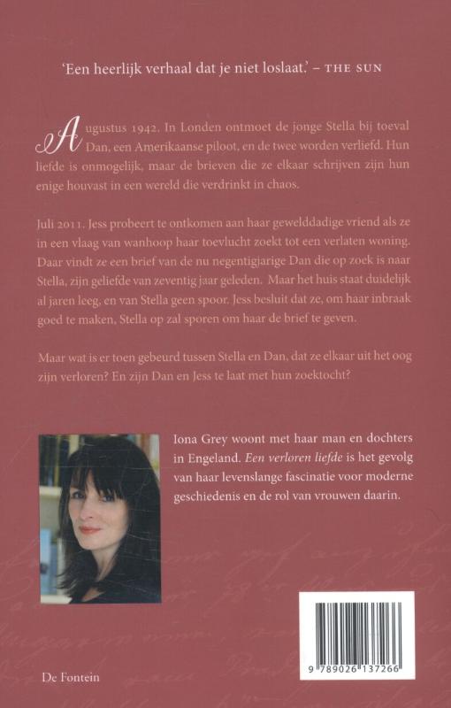 Achterkant van Een verloren liefde