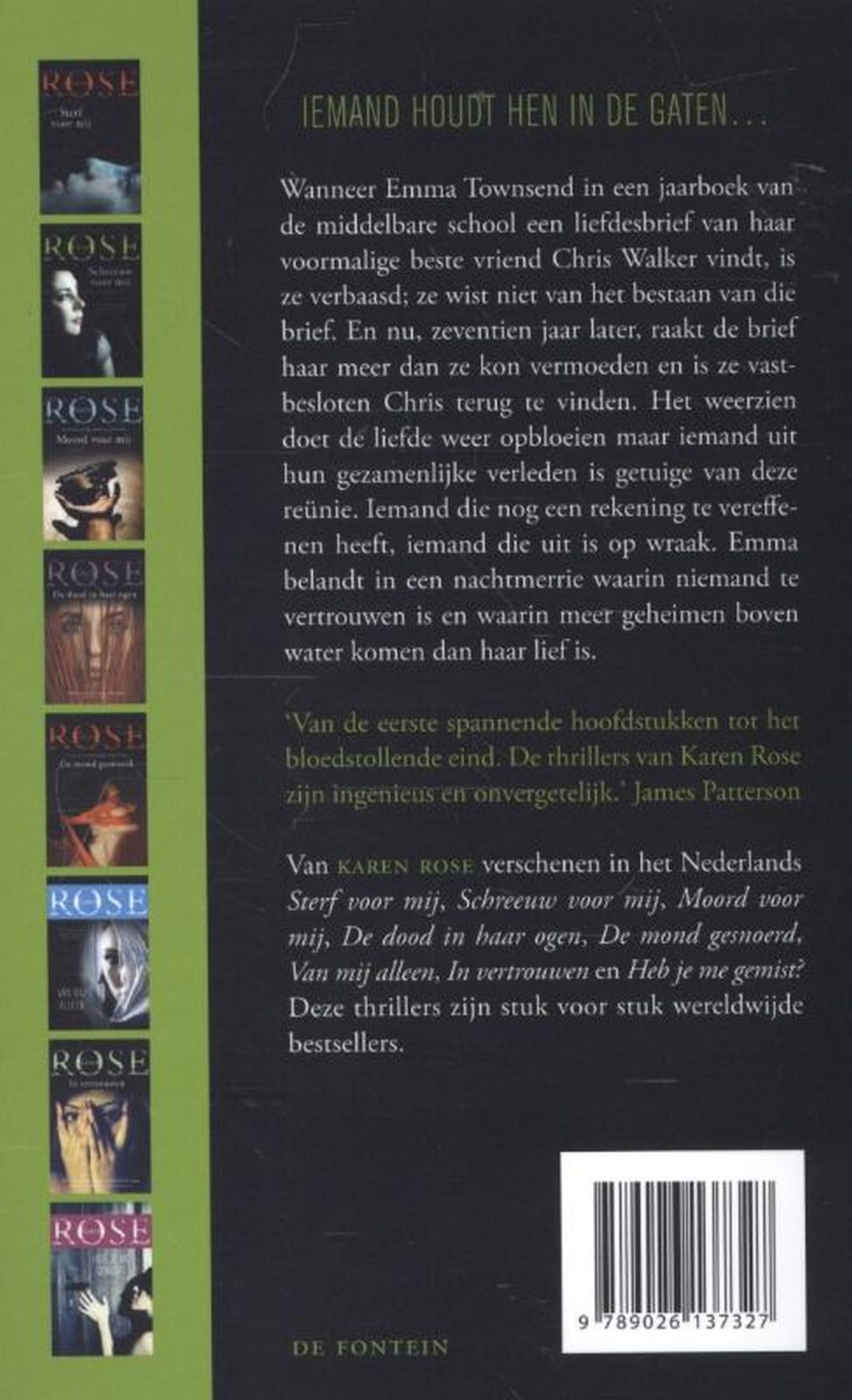 Achterkant van Wreed weerzien
