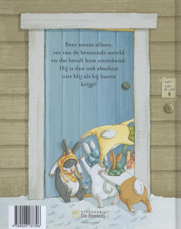 Achterkant van Buurman Brombeer