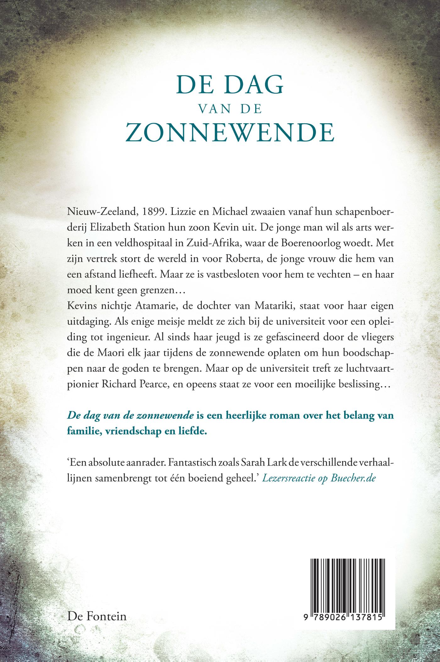 Achterkant van De dag van de zonnewende