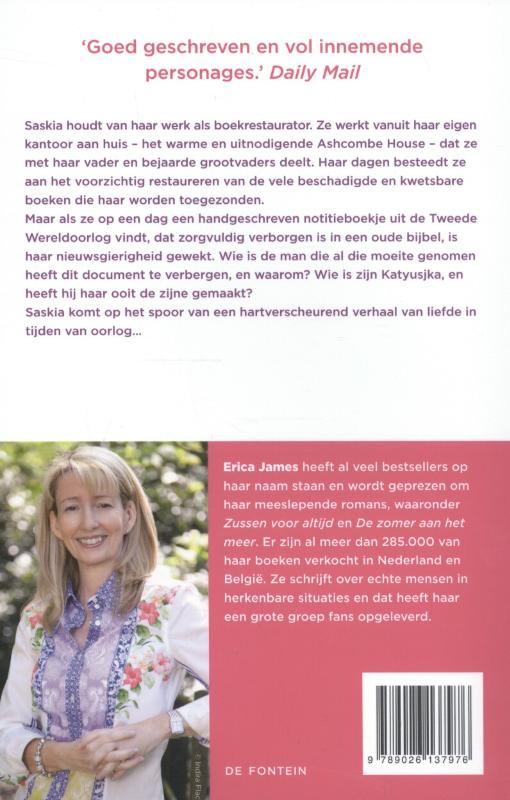 Achterkant van De bloemenjaren