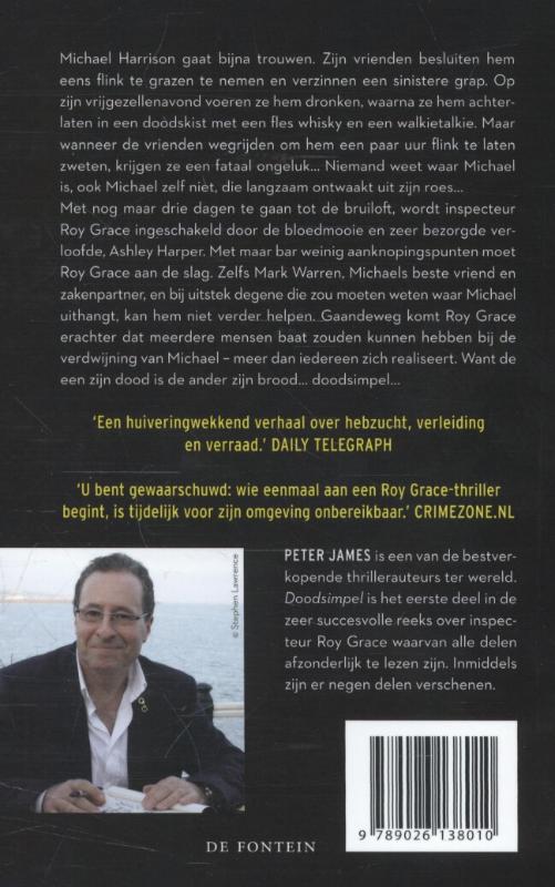 Achterkant van Doodsimpel