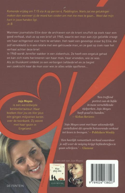 Achterkant van De laatste liefdesbrief
