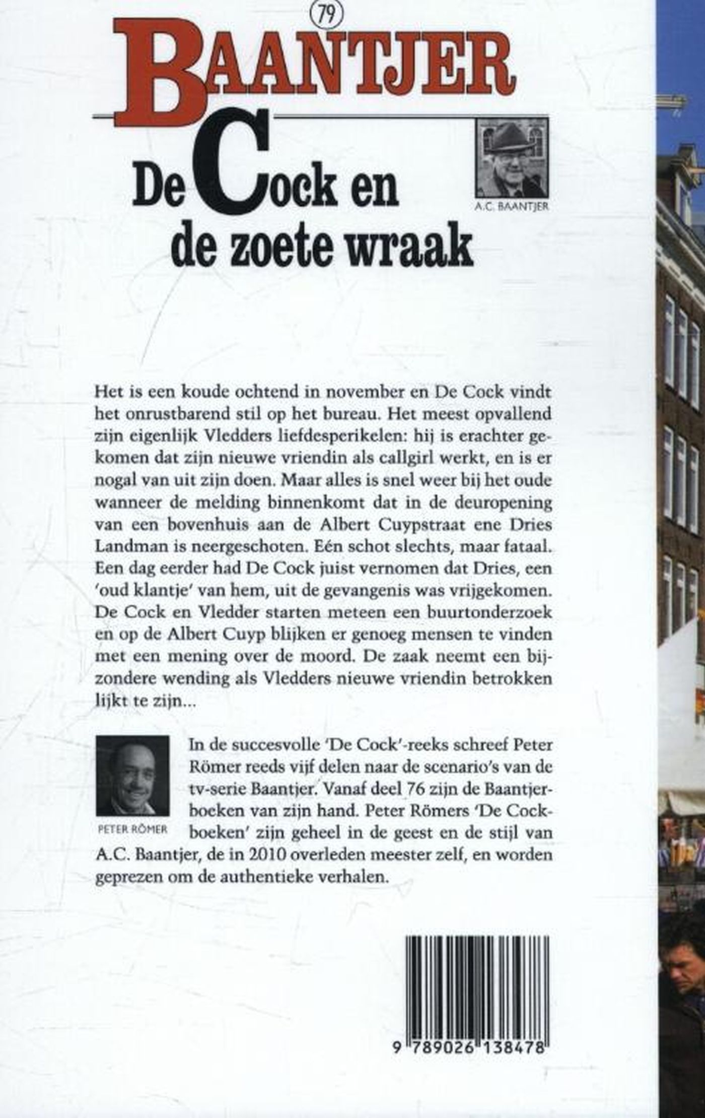 Achterkant van De Cock en de zoete wraak