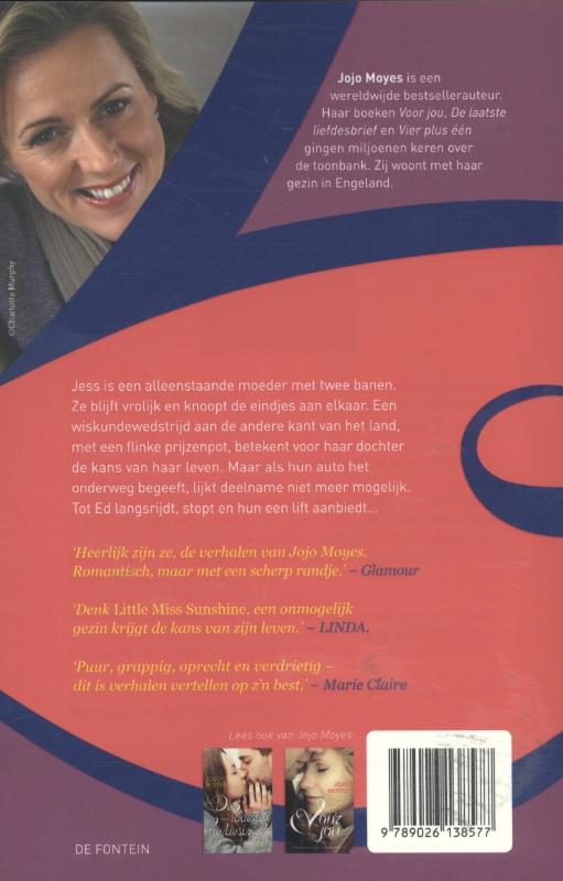 Achterkant van Vier plus één