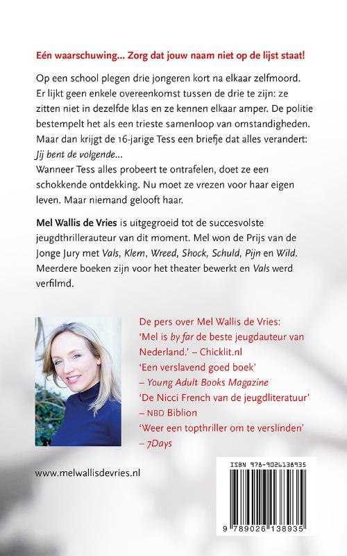 Achterkant van Schuld