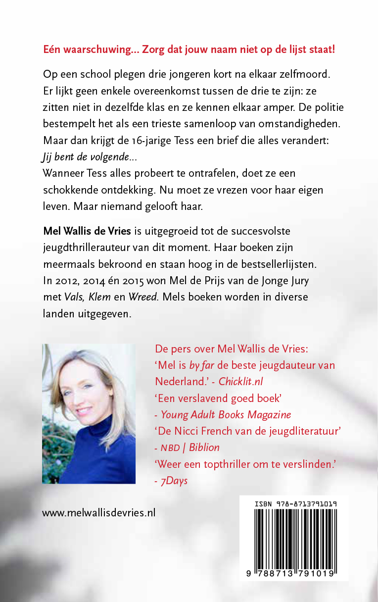 Achterkant van Schuld