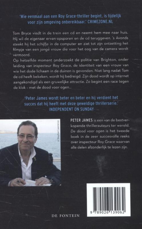 Achterkant van De dood voor ogen