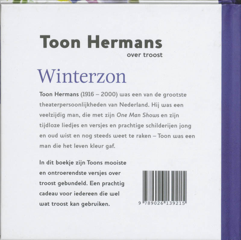 Achterkant van Winterzon