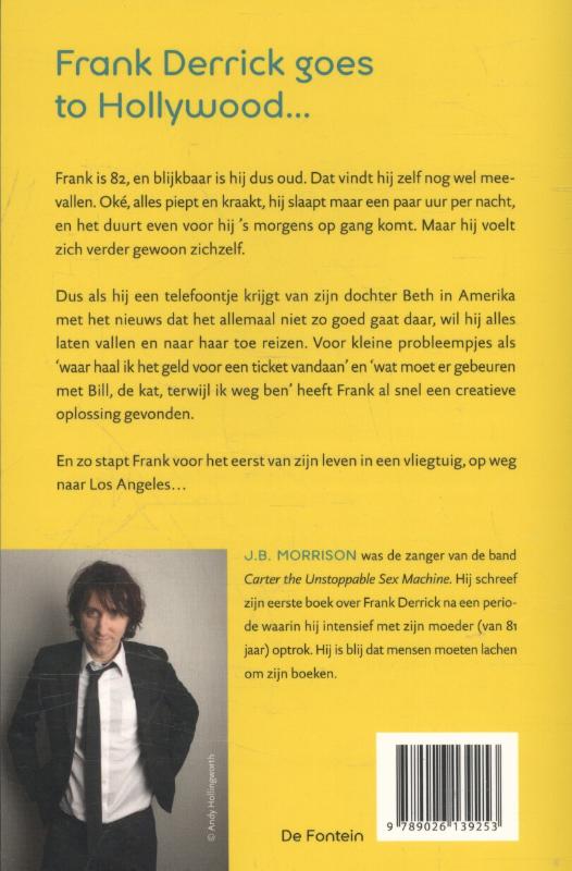Achterkant van Frank Derricks vakantie om nooit te vergeten