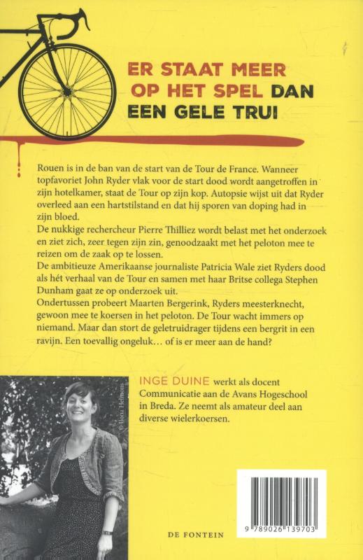 Achterkant van De laatste tour