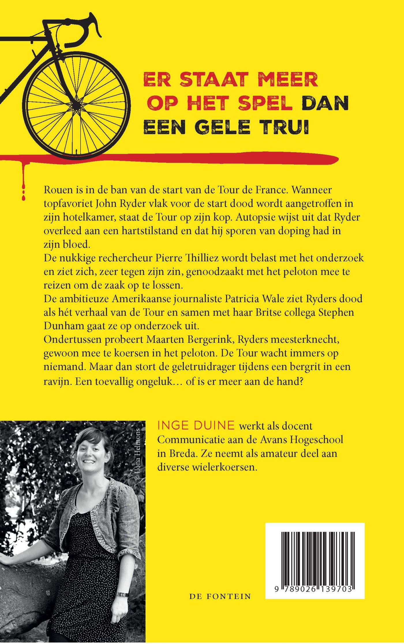 Achterkant van De laatste tour
