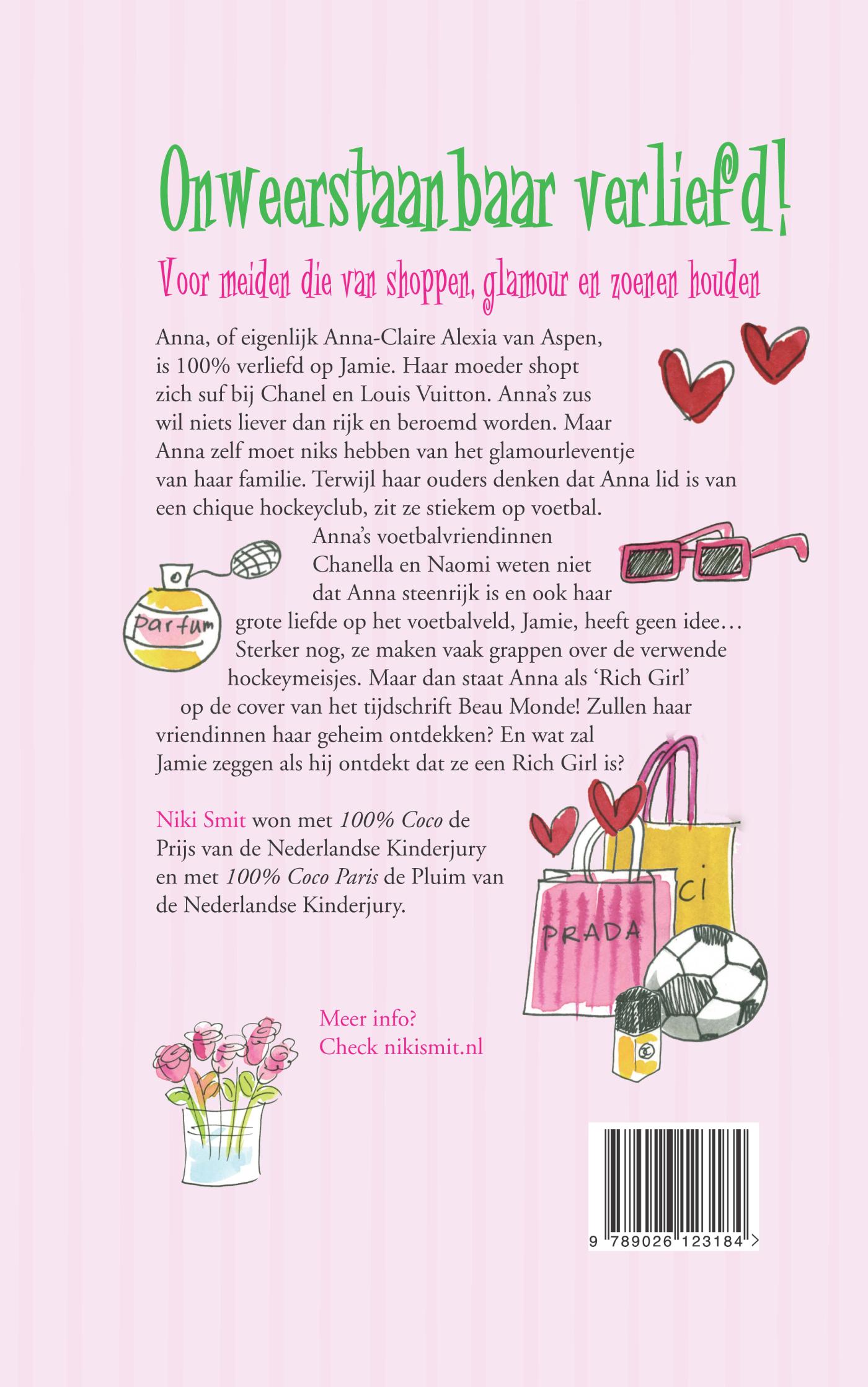 Achterkant van 100% Anna