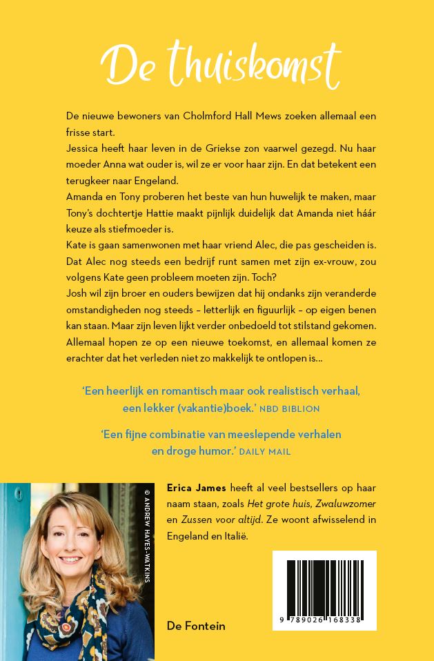 Achterkant van De thuiskomst
