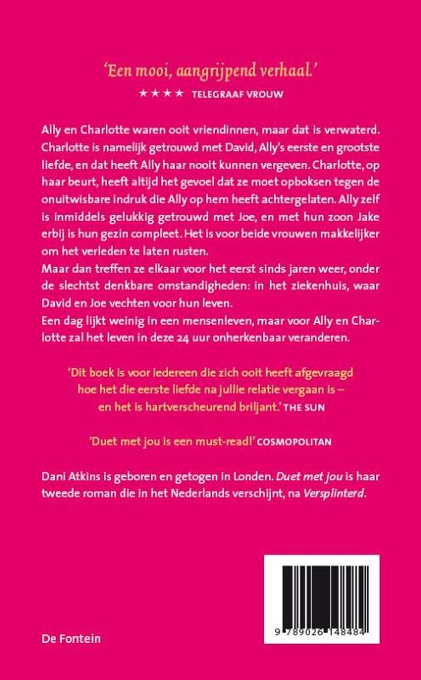 Achterkant van Duet met jou