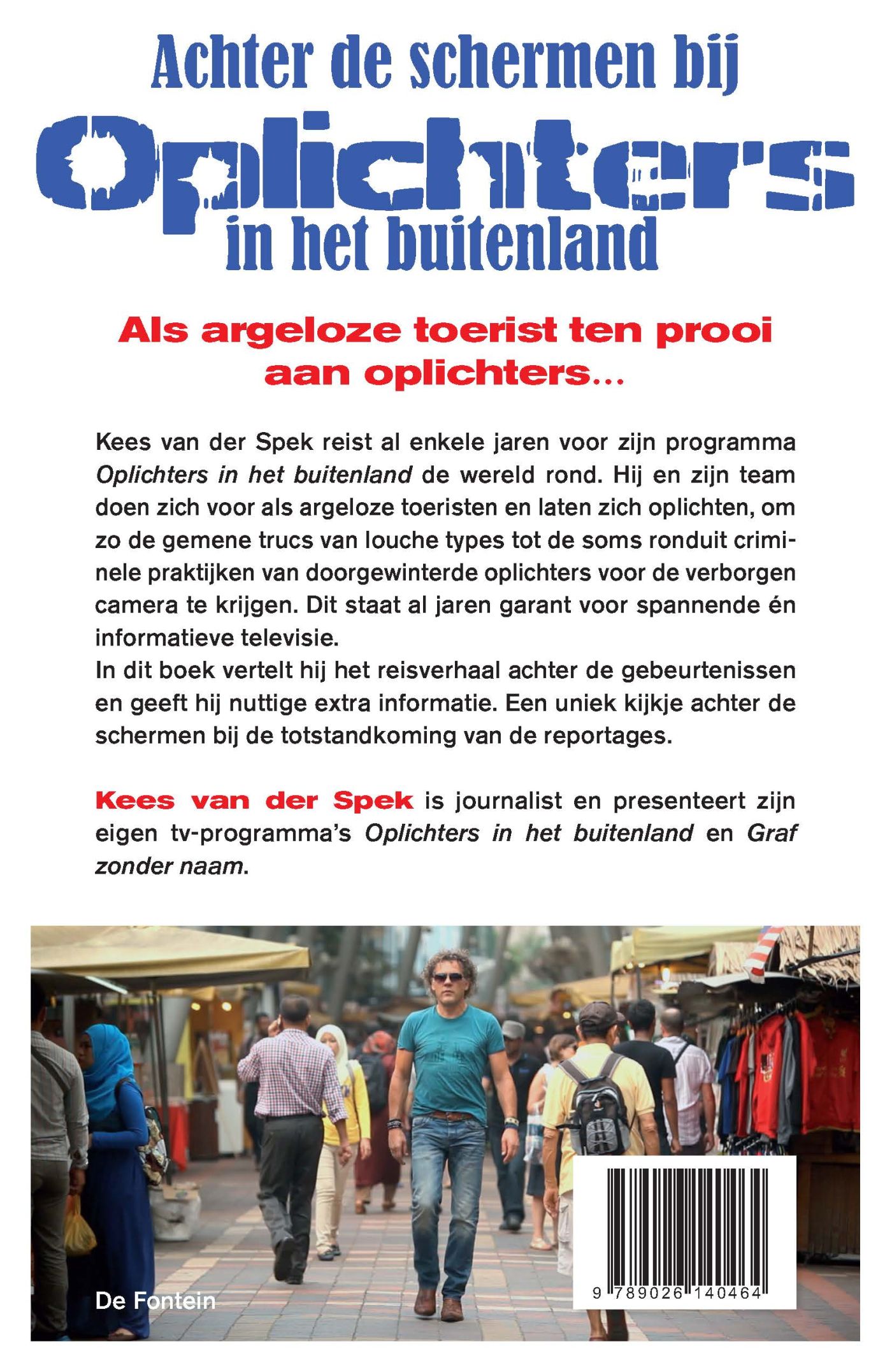 Achterkant van Achter de schermen bij oplichters in het buitenland
