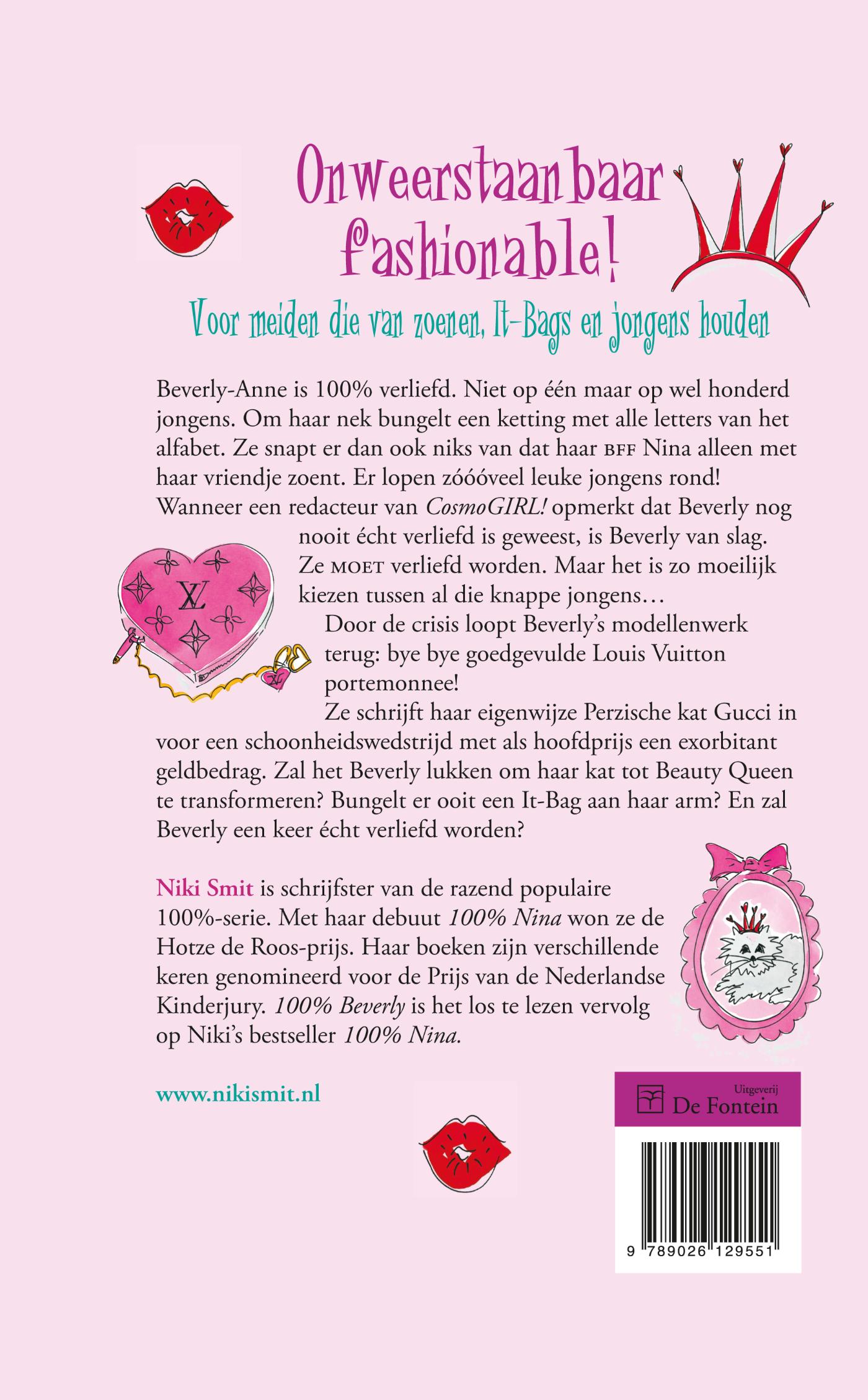 Achterkant van 100% Beverly
