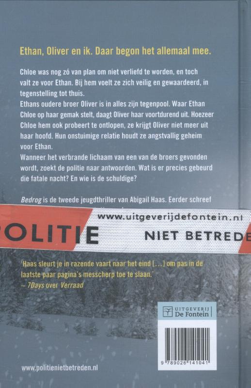 Achterkant van Bedrog