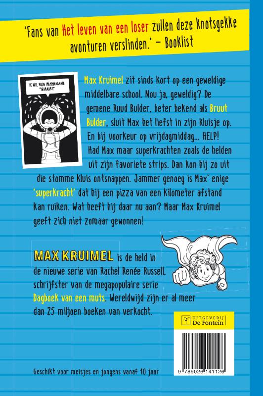 Achterkant van Superheld op sokken