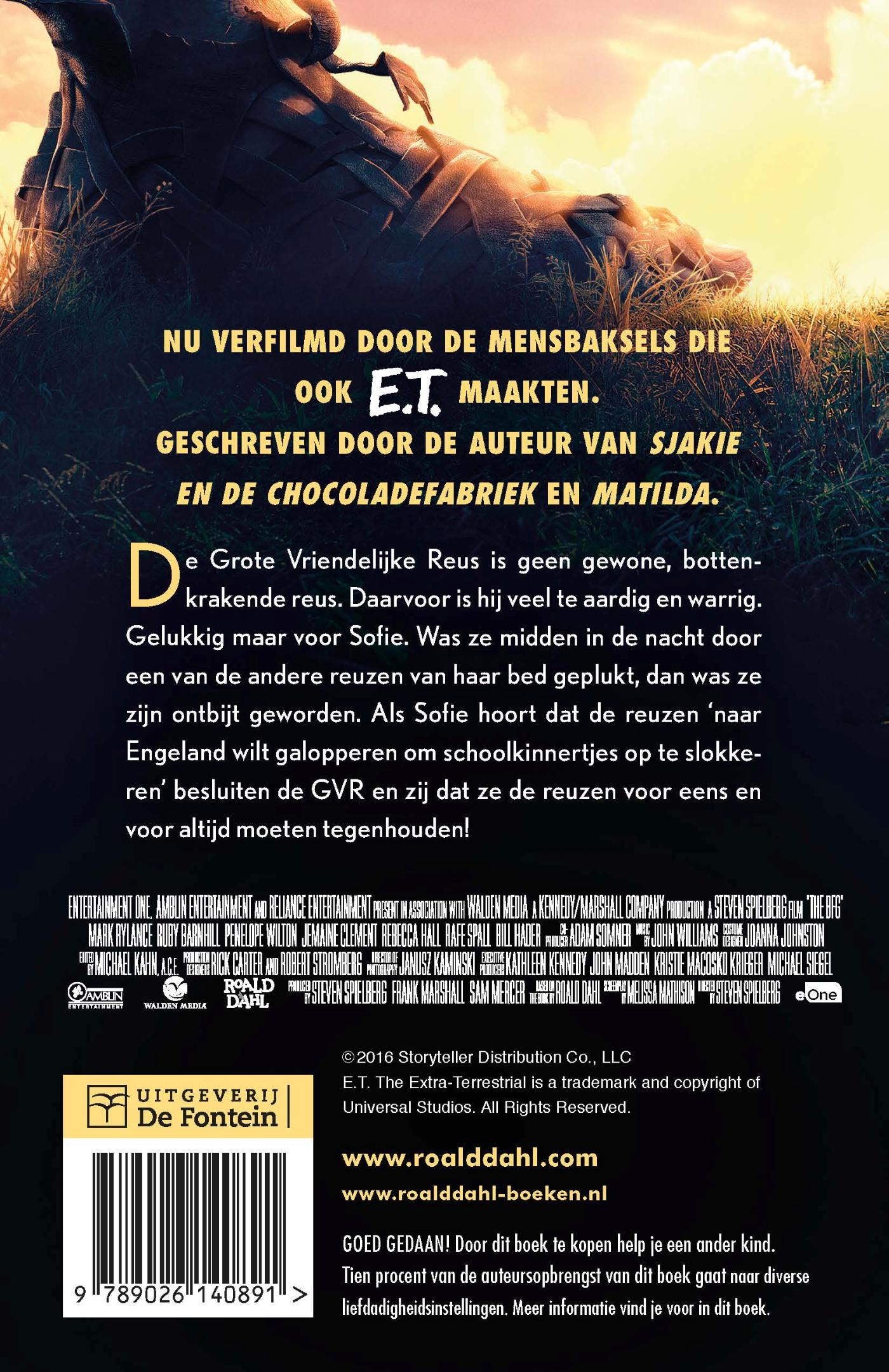 Achterkant van De GVR-filmeditie