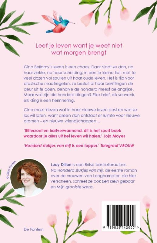 Achterkant van Honderd stukjes van mij