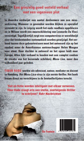 Achterkant van Het Mona Lisa-virus