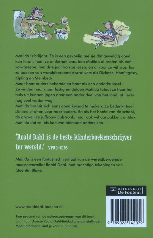 Achterkant van Matilda