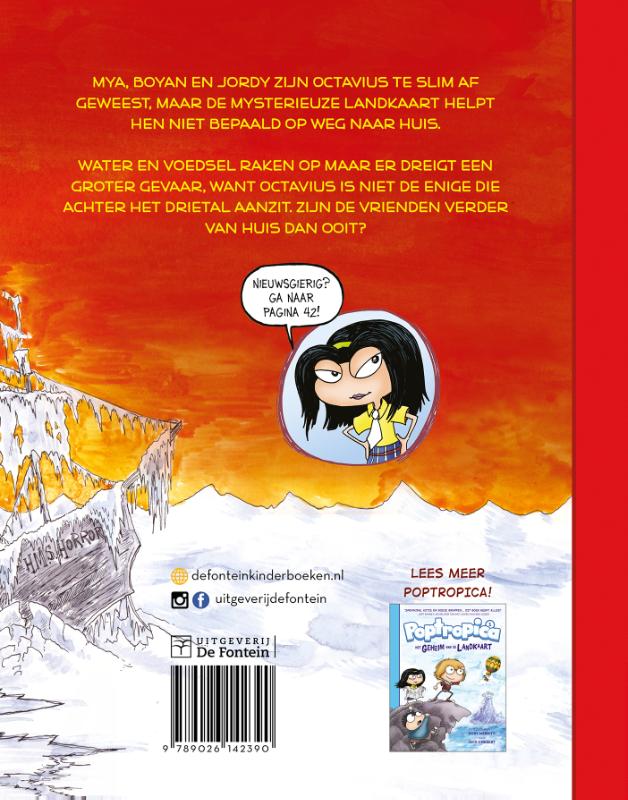 Achterkant van Expeditie verdwaald