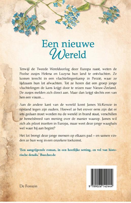 Achterkant van Een nieuwe wereld