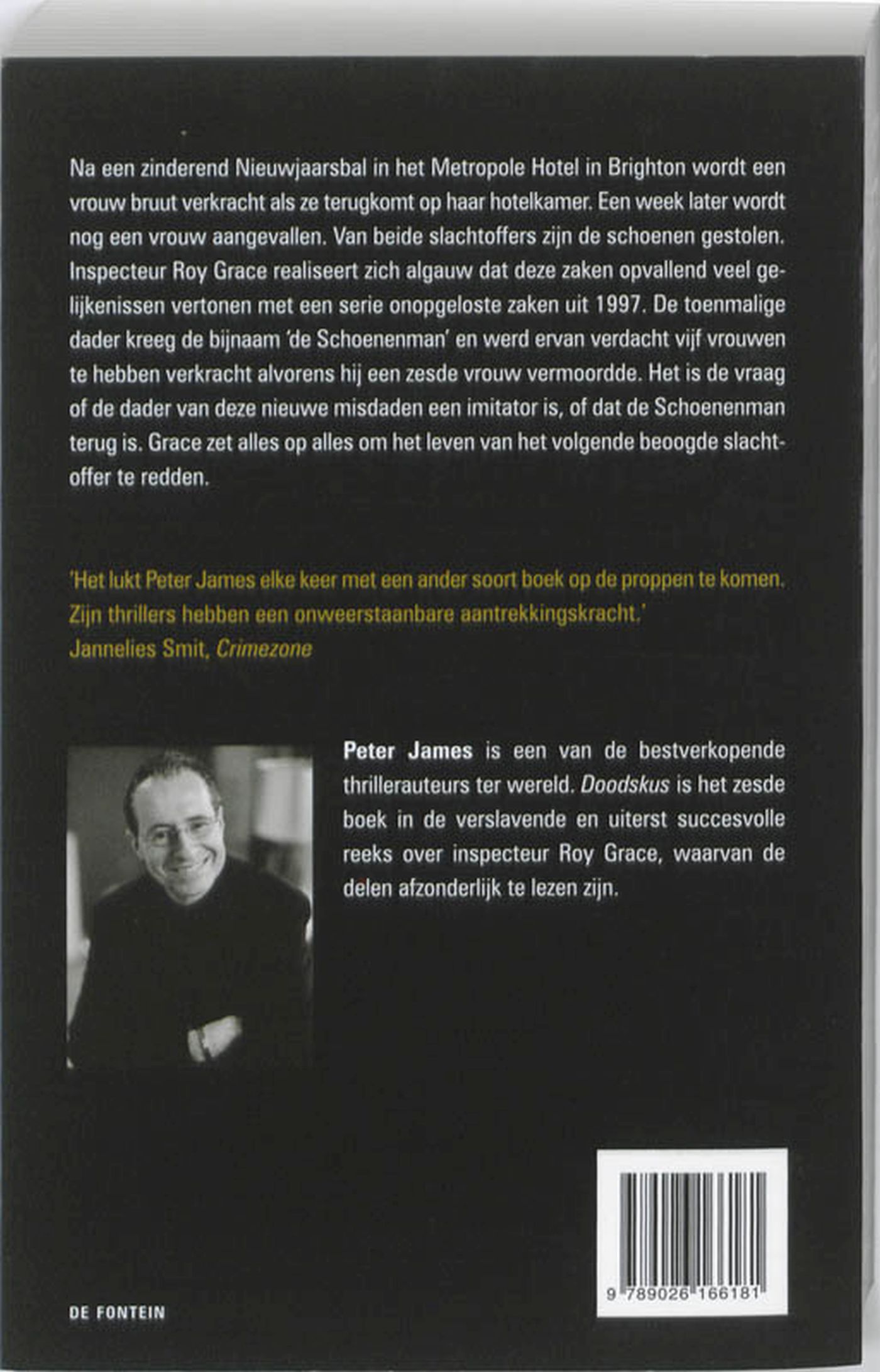 Achterkant van Doodskus