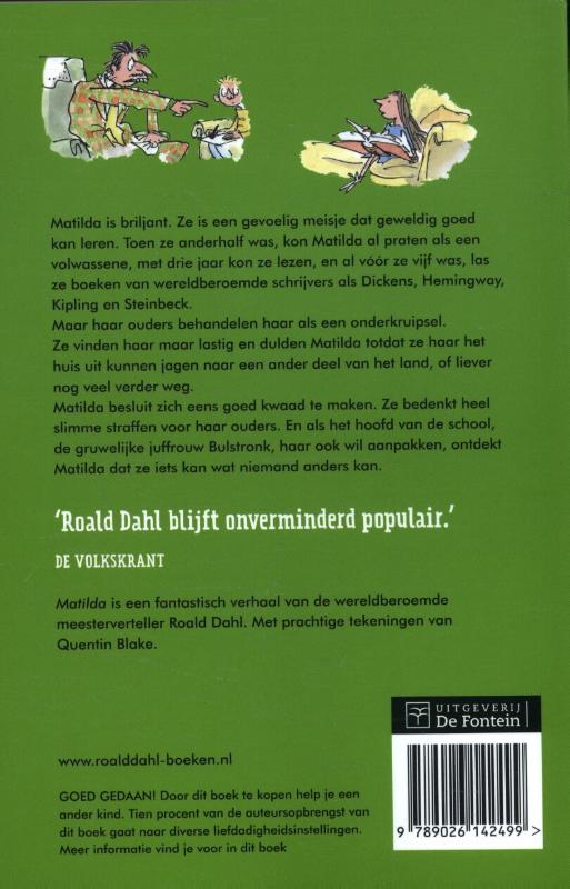 Achterkant van Matilda